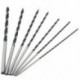 7db X hosszú fa fúrószár készlet 4mm 5mm 6mm 7mm 8mm 10mm 12mm x 300mm Brad Po B8S3