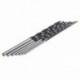 7db X hosszú fa fúrószár készlet 4mm 5mm 6mm 7mm 8mm 10mm 12mm x 300mm Brad Po B8S3