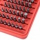 1X (100 db csavarhúzó biztonsági bitkészlet Torx szabotázs csavarok Hex Key Phillips Y2M2