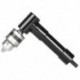 Vezeték nélküli derékszögű fúró csatlakozó adapter 3/8 hüvelykes 8 mm-es W4I8 kulcsos tokkal