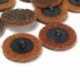 5X (10 db 60 Grit 2 hüvelyk (50 mm) durva Roloc Roll Lock felületű csiszolókorong f H3O4
