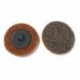 5X (10 db 60 Grit 2 hüvelyk (50 mm) durva Roloc Roll Lock felületű csiszolókorong f H3O4