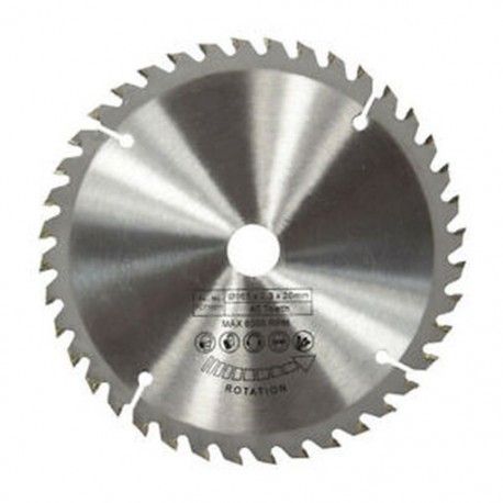 4X (165 mm 40T 20 mm furatú TCT körfűrészlap-lemez Dewalt Makita Ryobi P3C1-hez)