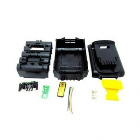 4X (Dewalt 18V 20V elem csere műanyag tokhoz 3.0Ah 4.0Ah DCB201, DM1O7