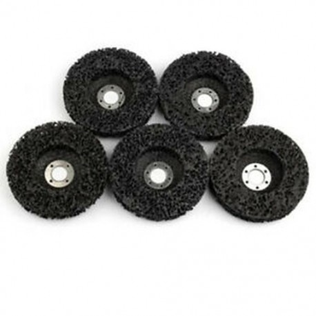 5X (5 db csiszolószerszámok 115 mm szalagkerekek festék rozsda eltávolítása tiszta szög Gr E6O3
