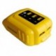 8X (USB átalakító töltő 14,4 V 18 V 20 V Li-Ion akkumulátor konverterhez Dcb090 D7D7