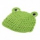 Baby Froglet kötés kalap fotós kellékek 0-6 hónapos újszülött E2H4 X6U6