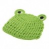 Baby Froglet kötés kalap fotós kellékek 0-6 hónapos újszülött E2H4 X6U6