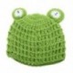 Baby Froglet kötés kalap fotós kellékek 0-6 hónapos újszülött E2H4 X6U6