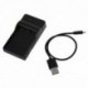 19 EN-EL19 akkumulátor USB-töltő Nikon Coolpix S32 S100 S2800 S3600 B1O5-hez