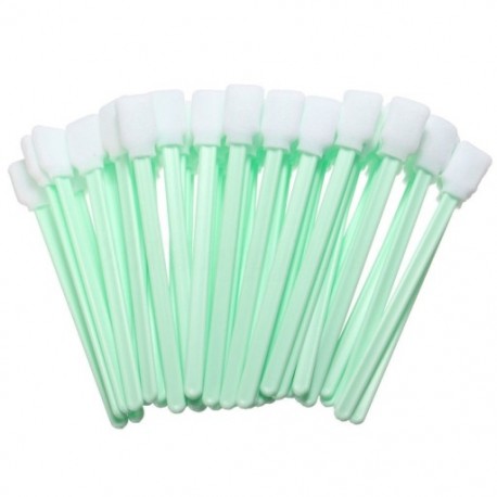 50 db szivacsfej tisztító tisztító tampon fényképezőgép lencsék Tintasugaras nyomtató tamponok N2H7