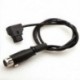 D-Tap hím-női 4-pólusú XLR kábel az 1M WY Y6C3 tápegység akkumulátor adapteréhez
