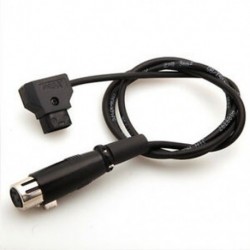 D-Tap hím-női 4-pólusú XLR kábel az 1M WY Y6C3 tápegység akkumulátor adapteréhez