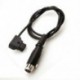 D-Tap hím-női 4-pólusú XLR kábel az 1M WY Y6C3 tápegység akkumulátor adapteréhez