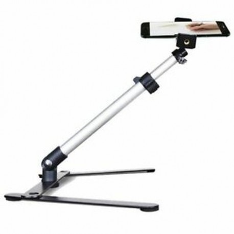 2X (Állítható, állítható asztali állványkészlet Mini Monopod   Telefoncsipesz - N5M5.)