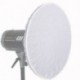 Fotóstúdió Flash szépségszárító 42cm S típusú méhsejt   fehér diffúzor C1M2