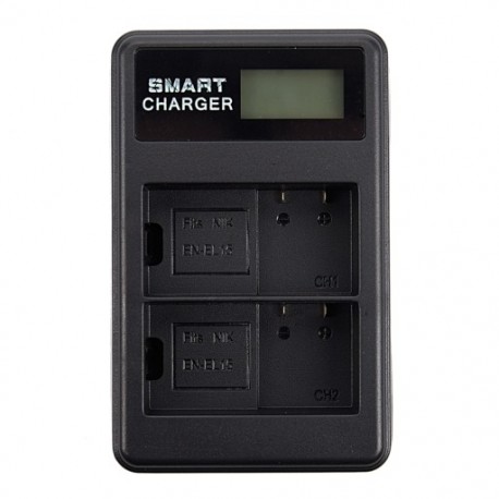 1X (USB-s LCD-töltő En-El15, Nikon D850 / D810 / D800E / D800 / D750 A8E0)