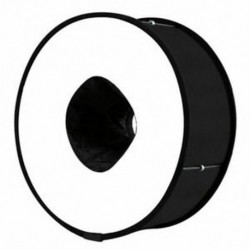5X (PULUZ 45 cm-es gyűrűs Softbox Speedlight Speedlight kör alakú vakuvilágítás Shoot soft bo Q7O8