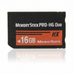 1X (16 GB-os memóriakártya MS Pro Duo HX Flash kártya a Sony PSP Cyberhot B1W1 fényképezőgéphez