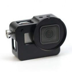 1X (SHOOT (fekete) 52 m-es UV-szűrő GoPro alumínium tok házához CNC Fra T2Q6