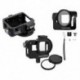 1X (SHOOT (fekete) 52 m-es UV-szűrő GoPro alumínium tok házához CNC Fra T2Q6