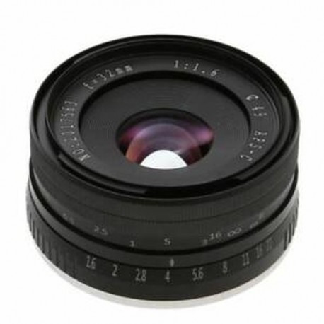 Professzionális digitális fényképezőgép objektív 32 mm F1.6, nagy kézi, elsődleges rögzítésű lencse AP D6S1