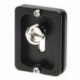 PU - 50 gyorskioldó lemez 50 x 38 x 10 mm - fekete D4S5