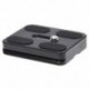PU - 50 gyorskioldó lemez 50 x 38 x 10 mm - fekete D4S5