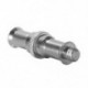 2 darab standard 1/4 - 3/8 hüvelykes fémcső átalakító menetes csavarral, Adapter U7Q2