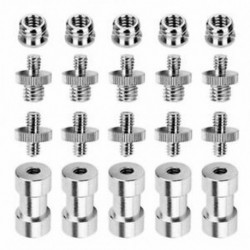 1X (1/4 - 3/8 csavar adapter átalakító menetes csavarok adapter adapter csavaros csavar L5C5