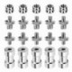 1X (1/4 - 3/8 csavar adapter átalakító menetes csavarok adapter adapter csavaros csavar V7R5