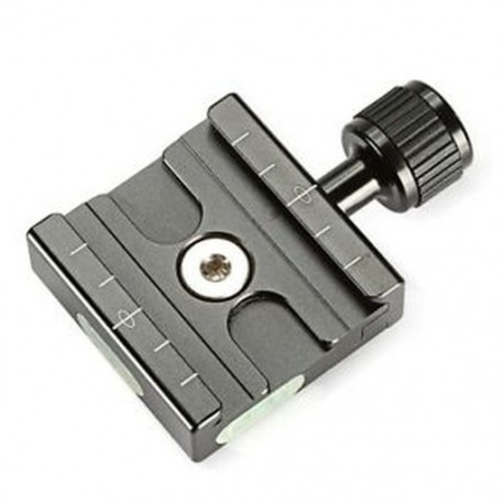 fém 50 mm-es gyorskioldó lemez QR bilincs 3/8 hüvelykes, 1/4 hüvelykes adapterrel a D6D3-hoz