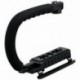 Pro stabilizátor C-alakú tartóvideó kézi fogantyú illeszkedik az R9J4 kamera számára