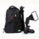 X-nagy méretű többfunkciós DSLR fényképezőgép hátizsák laptop hordtáska EOS Sony K1V3 P O3X5