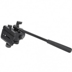 KINGJOY VT-1520 hidraulikus folyadék állvány kamera panel fejű QR lemez DSLR Ca S4C8