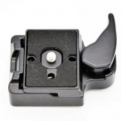 5X (323 gyorskioldó bilincs adapter a kameraállványhoz, Manfrotto 200PL-1 Z2U2-vel