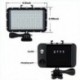 3X (Diving Light Led tompítható éjszakai fény Video Búvárkodás víz alatti LighF9P9
