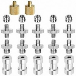 5X (22 darabos kameracsavar adapter 1/4 - 1/4 csavarral 1/4 - 3/8 állványcsavar Ada B3X7