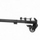 1X (KINGJOY pangshi VX-600 fotózás nagy teherbírású háromlábú állvány Dolly kerekekkel a C7F1