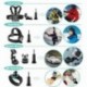 5X (50 az 1-ben akció fényképezőgép tartozékkészlet a GoPro Hero 2018 GoPro Hero6 5 N8E2 készülékhez)