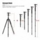 Kingjoy G22   G00 hordozható fényképezőgép állvány Monopod Utazás 360 fokos golyóval J5Y5