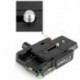 5X (KINGJOY univerzális alumínium gyorskioldó lemez QR lemez adapter 1/4 hüvelykes I2H5