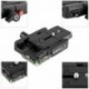6X (KINGJOY univerzális alumínium gyorskioldó lemez QR lemez adapter 1/4 hüvelykes P4G5