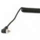 3,5 mm-es hím PC Flash Sync kábelcsavarzár a Trigger Studio Light S1D6 készülékhez