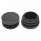 1X (30 mm x 21 mm-es fekete műanyag takaró végsapkák, kerek csőbetét-tartó 10 db N8Q0