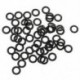 50 db 5 mm x 1 mm x 3 mm Mechanikus fekete NBR O gyűrűk olajtömítő alátétek C4D4