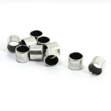 1X (10 db sima olajos csapágyperselyek kompozit persely 10 x 12 x 10 mm I6E1)