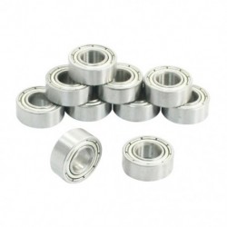 6 mm x 13 mm x 5 mm miniatűr mély horonyú radiális golyóscsapágyak 686Z 10Pcs S9F3
