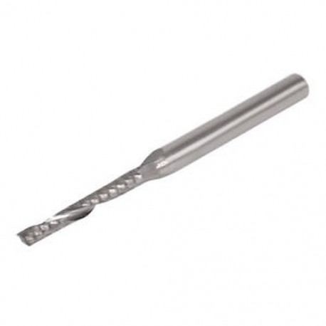 2mm x 15 mm-es keményfém egyhorony spirálvégű maró CNC router O1H6 bit