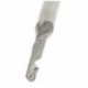 2 mm x 15 mm-es keményfém egyhorony spirálvégű maró CNC útválasztó bit Q5R3